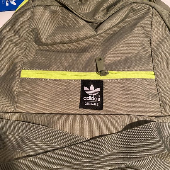 Adidas Originals Casual Tent Green Backpack - Picture 3 of 7